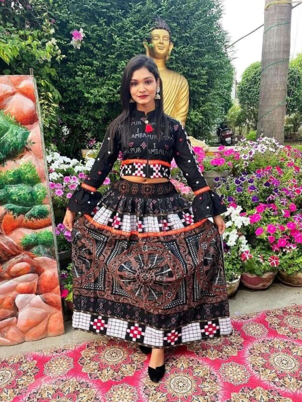 Konark handwoven lehenga